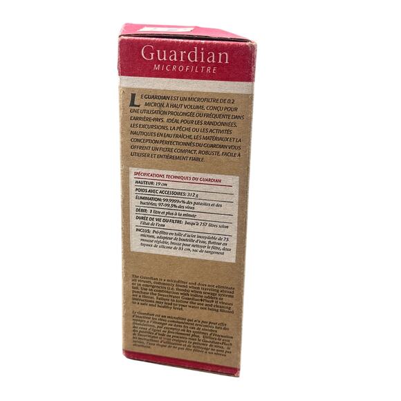 SweetWater Guardian Microfilter Water Purifier Hiking Camping Backpacking NOS - Picture 4 of 15